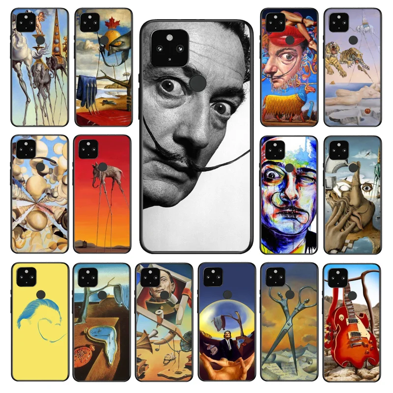 

Salvador Dali Art Phone Case for Google Pixel 7 7Pro 6 Pro 6A 5A 4A 3A Pixel 4 XL 5 6 4 3 XL 3A 2 XL