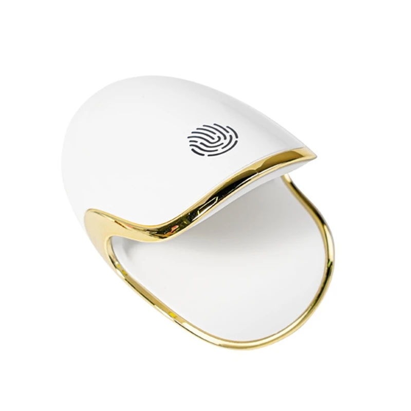 

Светодиодная лампа Q81D для маникюра и педикюра, компактная портативная лампа для сушки ногтей, 3 светодиодный Ода, 6 Вт