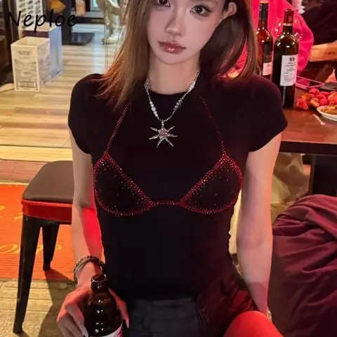 Neploe женская футболка из хлопка