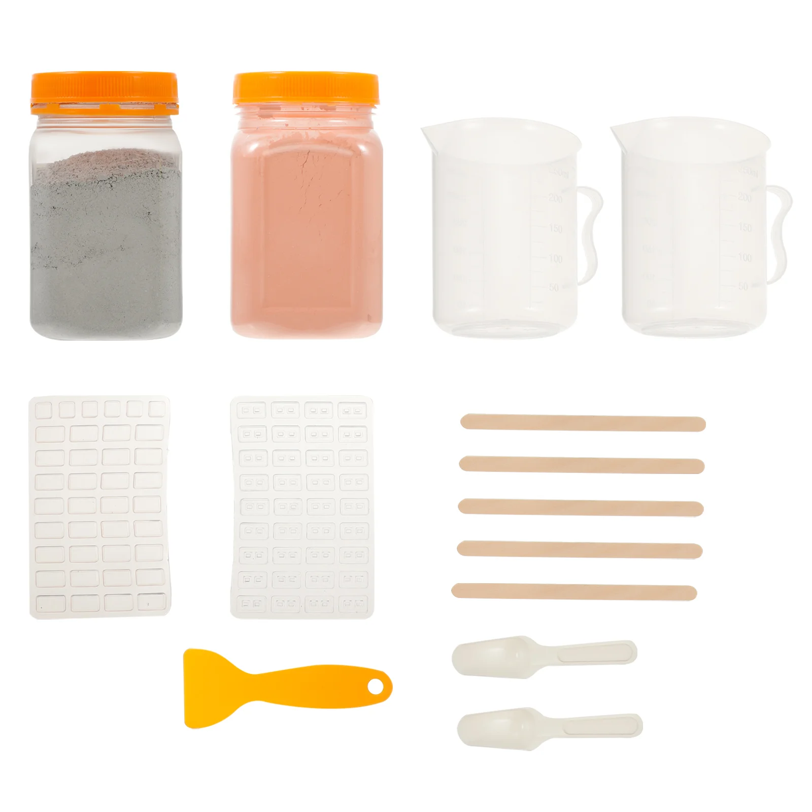 

Набор форм для изготовления кирпичей, Настольные принадлежности «сделай сам», материалы для мини-изготовления, Детская модель из силикагеля для детей, миниатюрные материалы