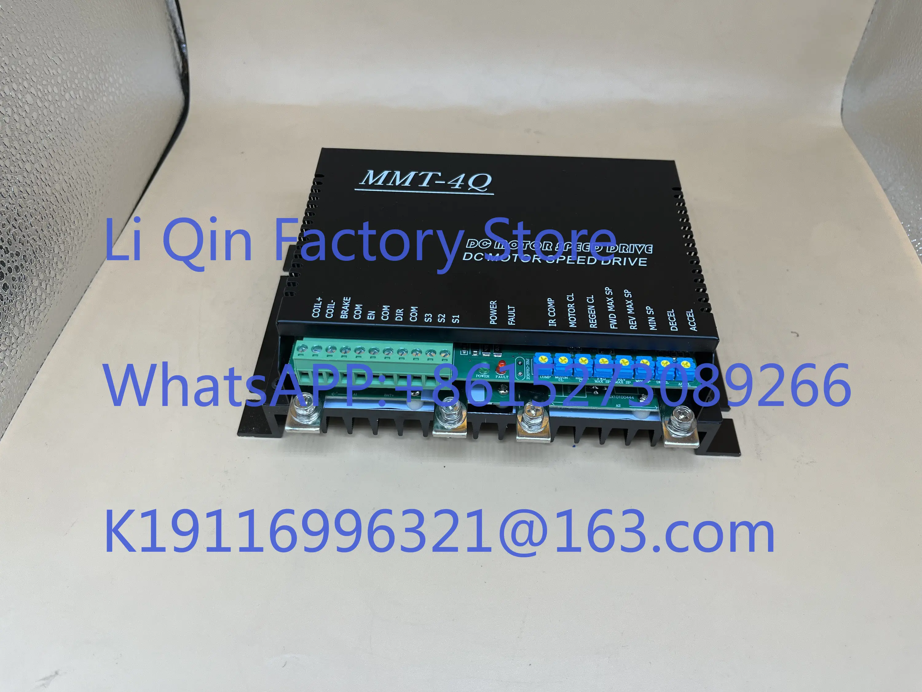 Регулятор скорости двигателя постоянного тока DC48RT100BL MMT-4Q, 2 кВт, четырехквадрантный, реверсивный, с рекуперацией энергии (art.: 3920dbea7ca01) - 3920dbea7ca01