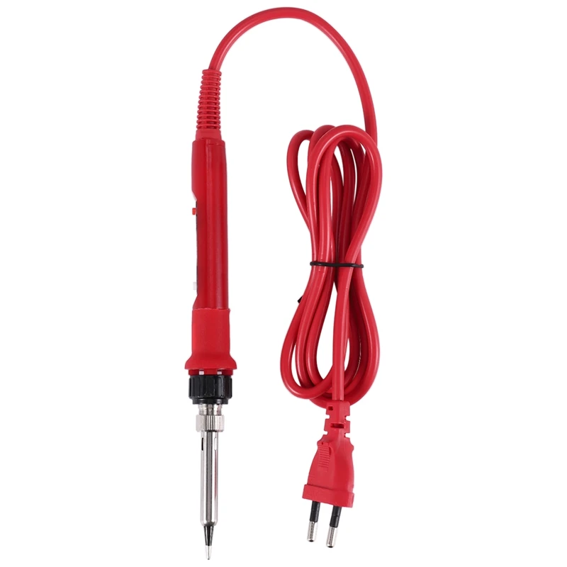 Электрический паяльник с регулируемой температурой 220 В 80 Вт ЖК-дисплей