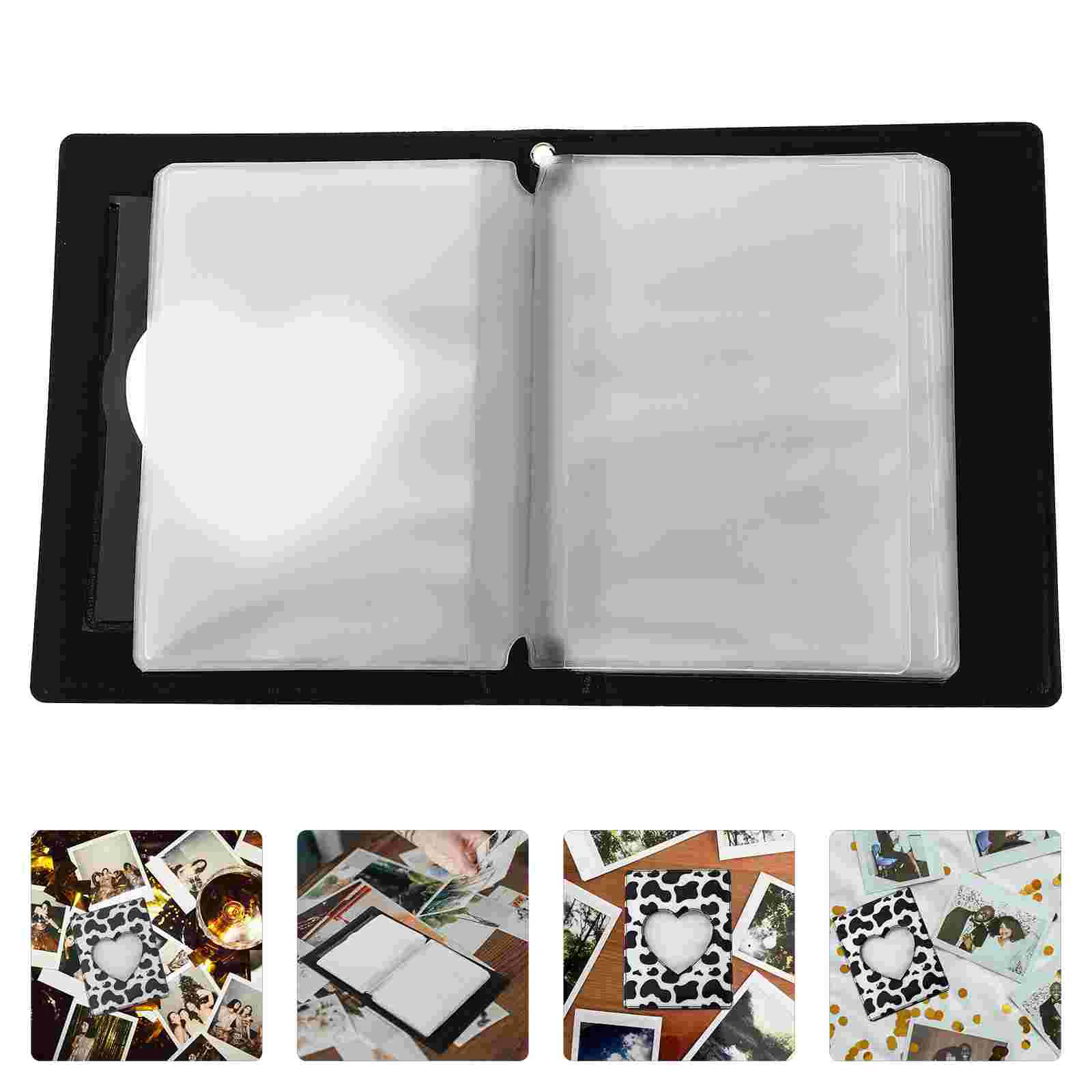 

Photo Album Book Photocard Mini Storage Binder Smallheart Kpop Holder Picture Albums Photocards Gift Postcards Hollow Memory