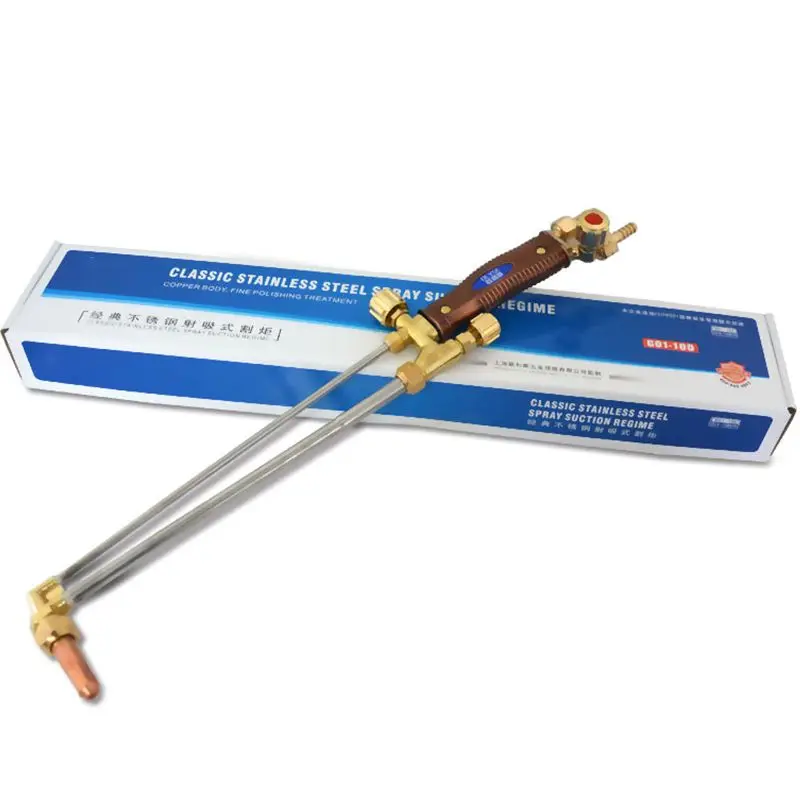 

Сверхмощная сварочная горелка для резки ацетилена и кислорода G01-30/100, ручка горелки + режущая насадка, с режущим наконечником rah소절단기