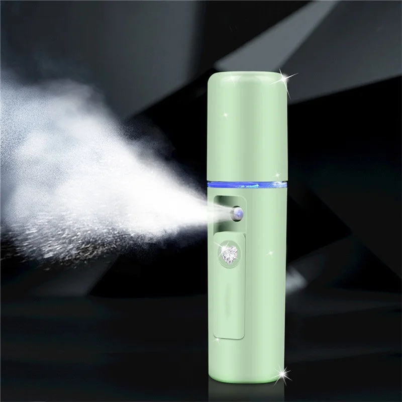 

Mini Portable Face Spray Bottle Nano Mister Facial Steamer Ultrasonic Ozone Face Sprayer Humidifier Hydrating Skin Care Tools