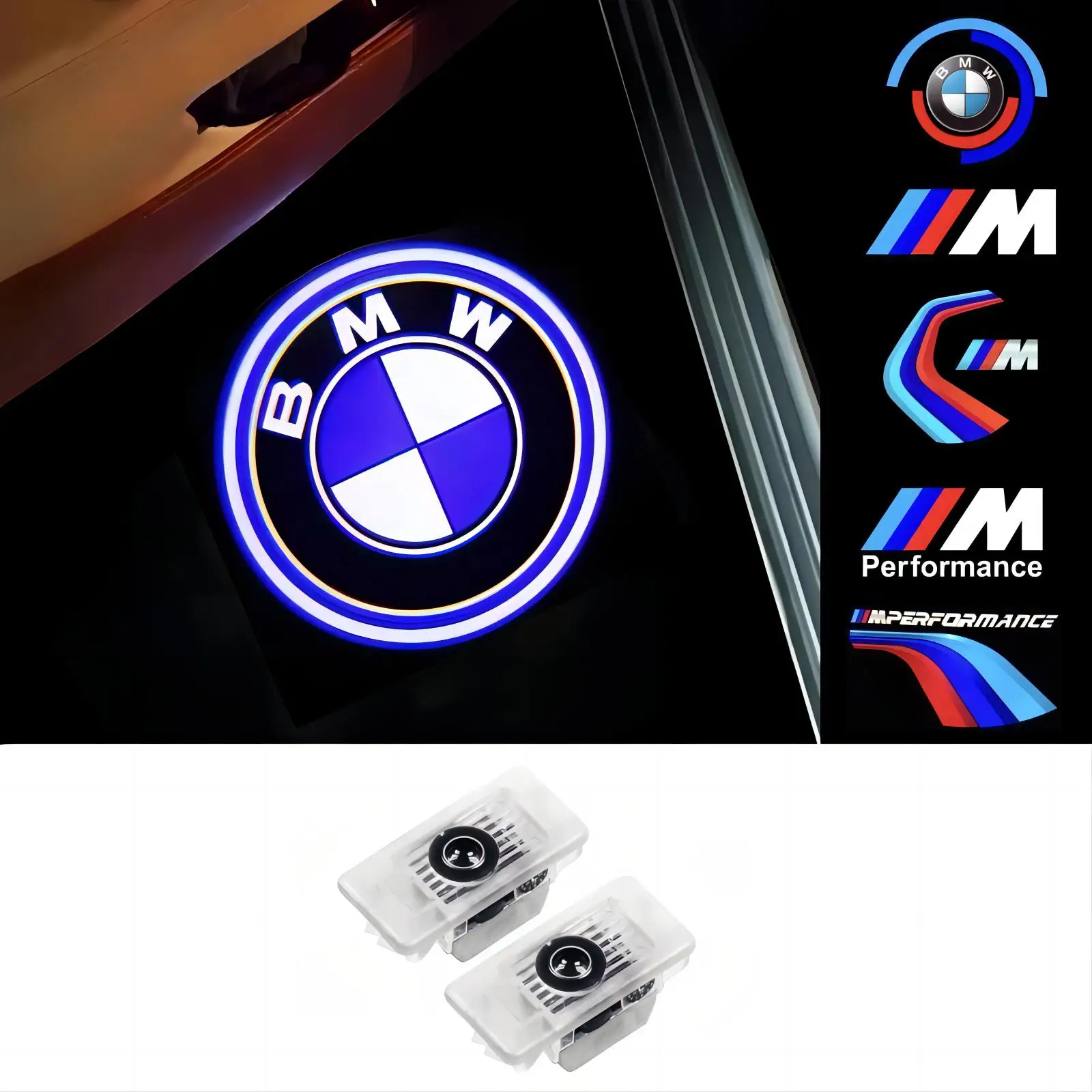 2 шт. для BMW 1 3 серии i3 G20 G21 F40 2024 2023 2022 2021 строительный проектор двери автомобиля