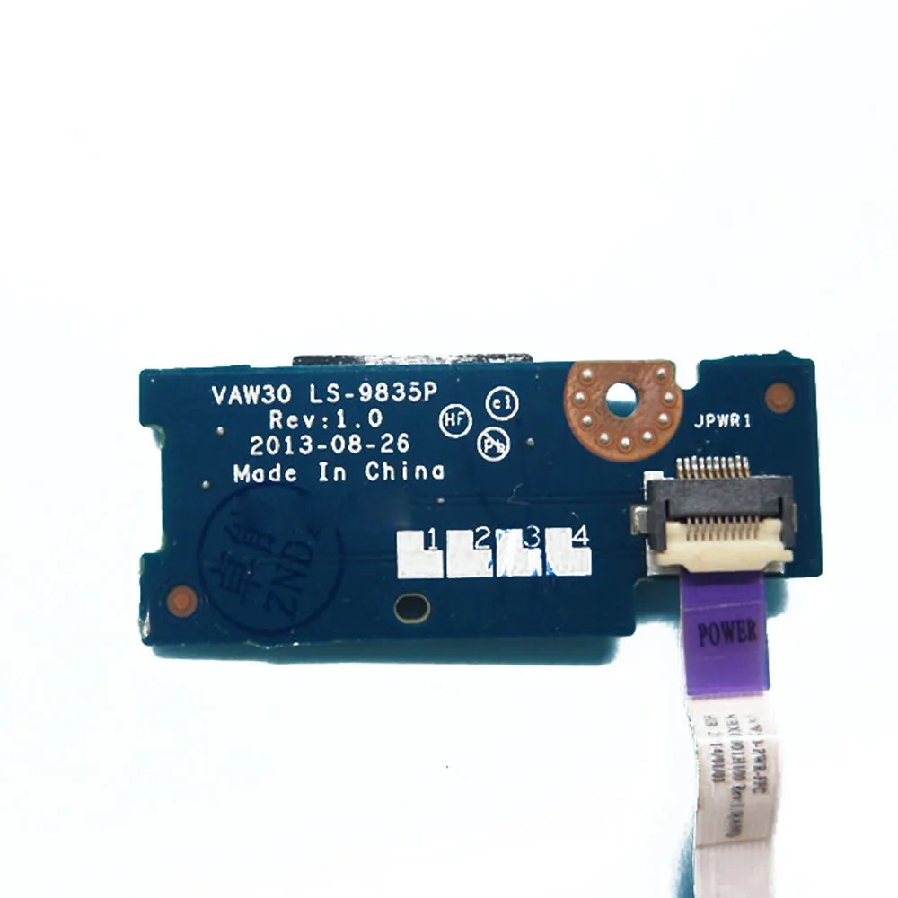 LS-9835P кнопка переключения ноутбука с кабелем для DELL Latitude E5440 VAW30