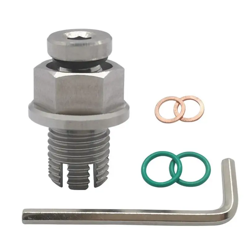 

Oil Drain Plug Oil Pan Drain Plug Assortment Stainless Steel Automotive Replacement Engine Oil Drain Plugs For All Other Cars