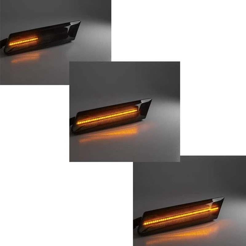 Динамический Янтарный Боковой габаритный фонарь указатель поворота габаритные