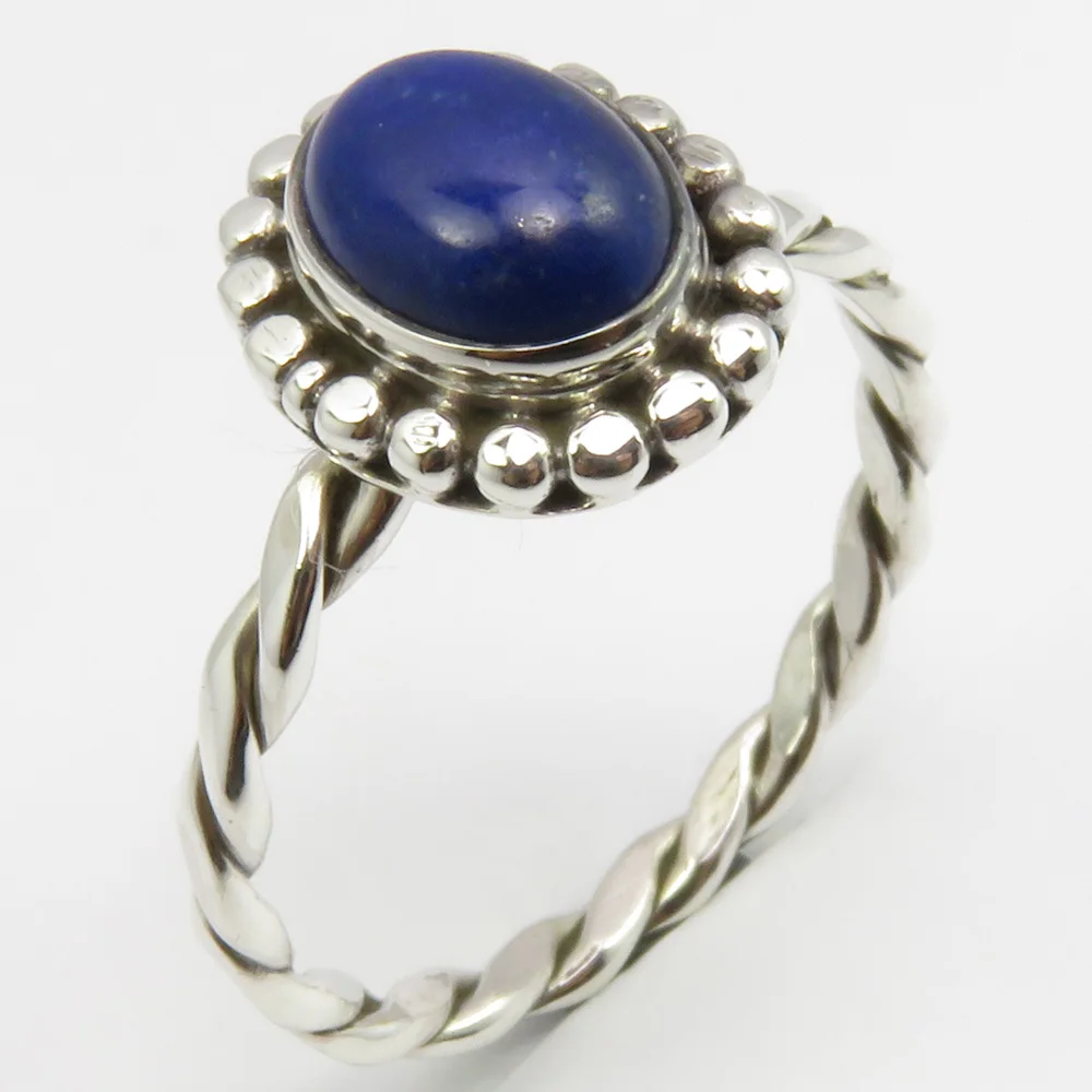 

Semi-precious Stone Wedding Fashion Ring Size 9.75