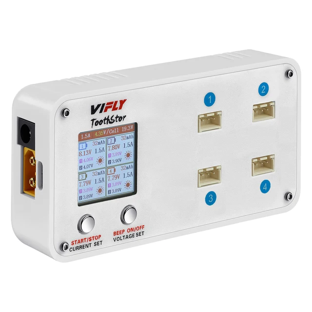 VIFLY ToothStor 2S JST-XH2.54 battery charger