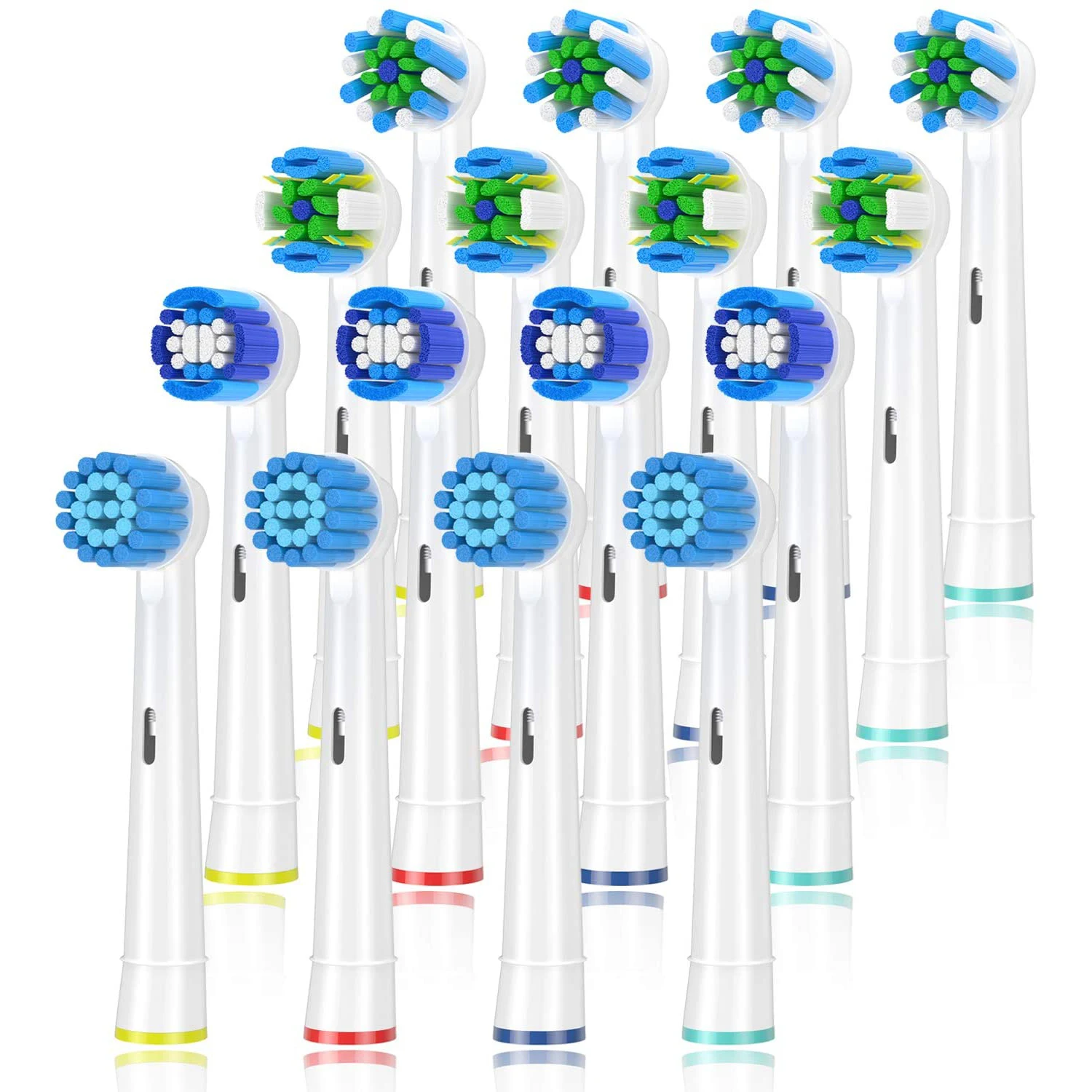 

4Pcs Electric Toothbrush Head for Oral B Electric Toothbrush Replacement Brush Heads Tooth Brush Hygiene Clean Brush Head