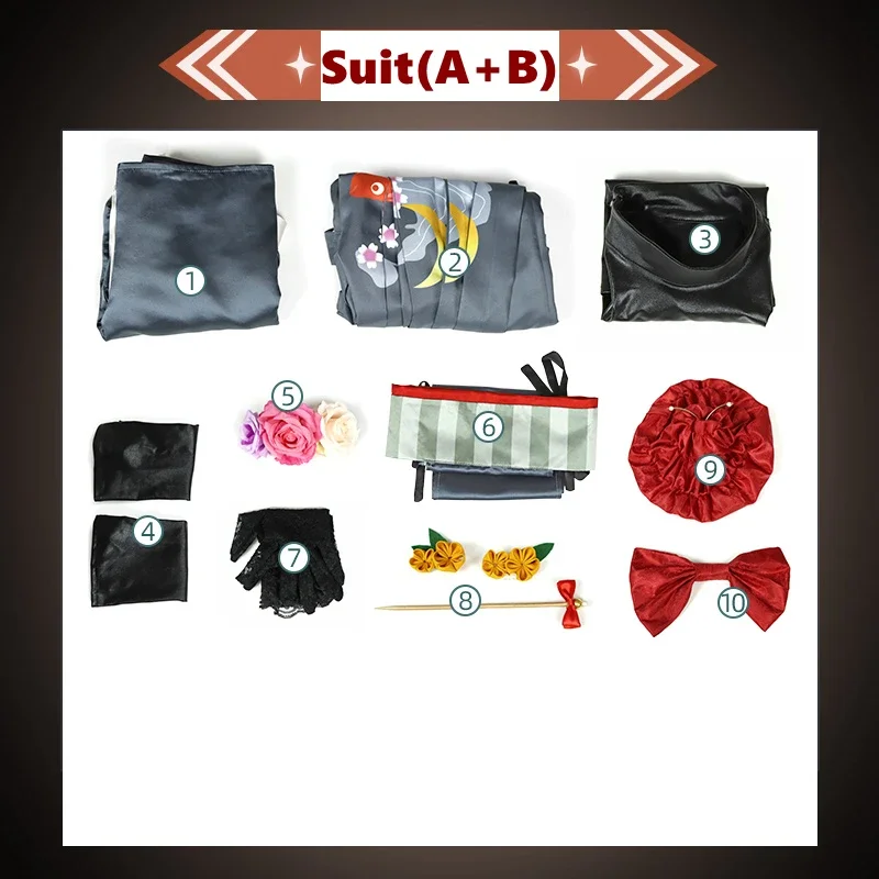 Кимоно для косплея из игры богиня победы