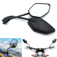black universal 10mm motorcycle rearview mirror side mirror for honda cbr600rr cbr1000rr cbr929rr cbr954rr cbr1100xx