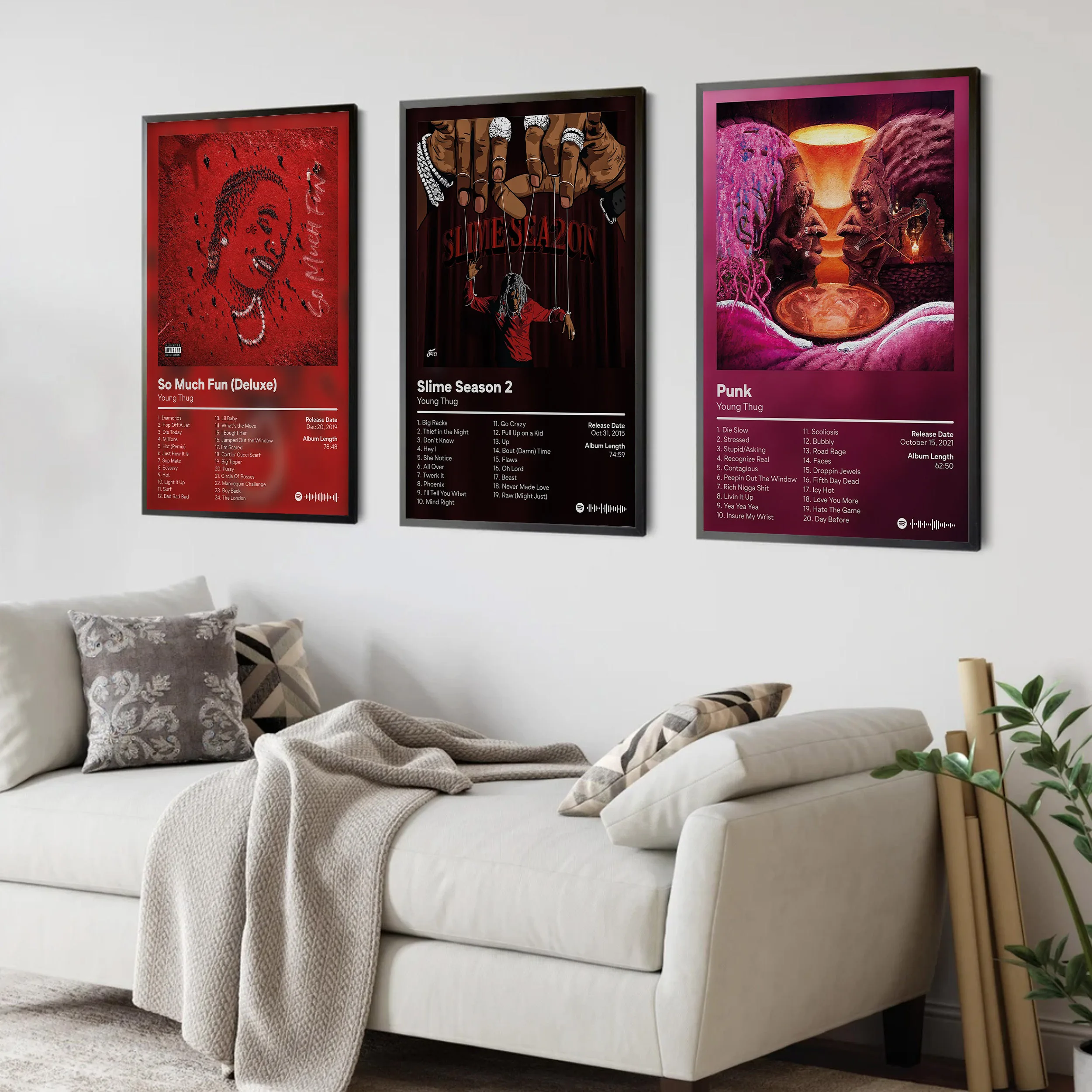 Классическая обложка альбома с распылителем для музыки печать на холсте без рамы