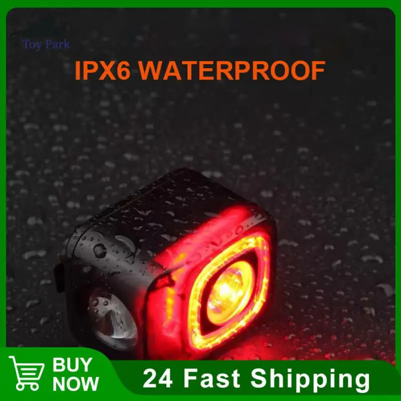 

Multiple Modes Road Bike Tail Light Impact Resistance 200 Lumens Bicycle Brake Light Ipx6 Waterproof Usb Charging Warning Light