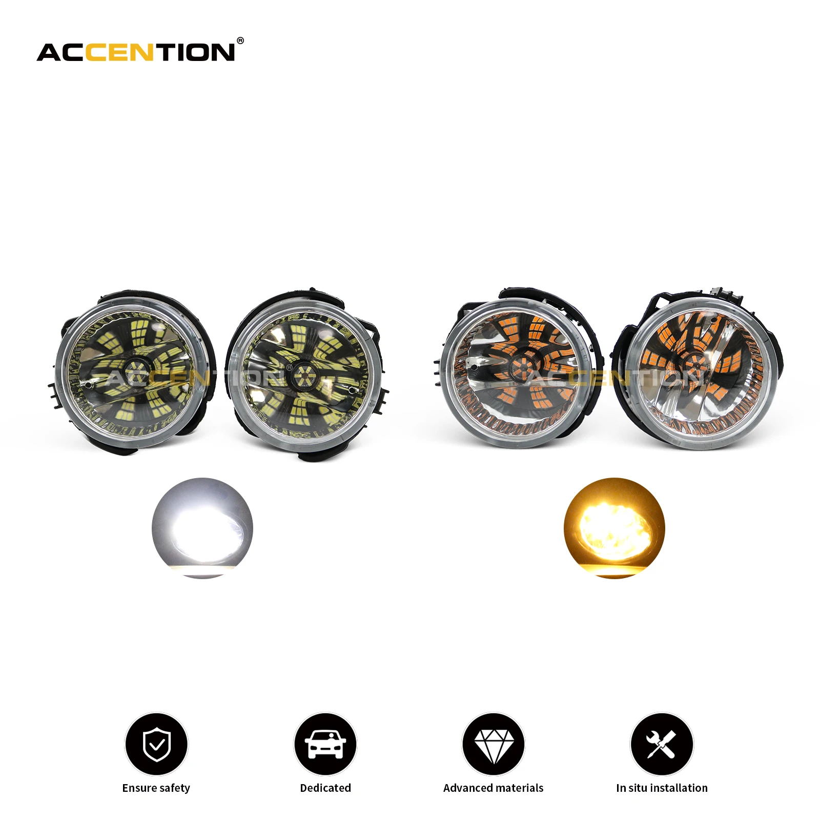 

Для Subaru Impreza WRX STI 2008 2009 2010 Стайлинг автомобиля светодиодные лампы 8 Вт передсветодиодный противотуманные светильник ры противотуманные фары