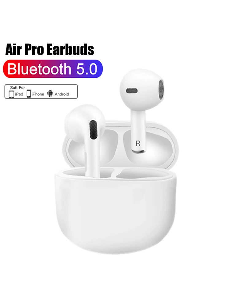 Original TWS Air Pro 4 Fone Bluetooth Earphones Wireless Headphones In-Ear Stereo Earbuds with Mic Wireless Bluetooth Headset