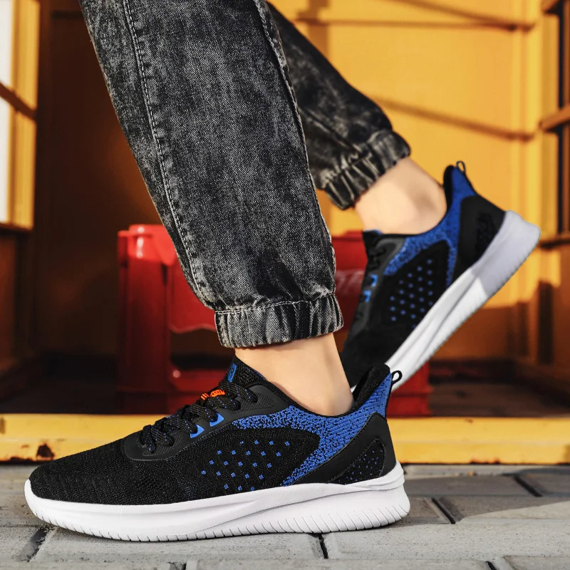 2022 Lightweight Running Shoes For Men Fashion Men's Mesh Sports Sneakers Outdoor Jogging Walking Shoes Male Trainer Sneakers