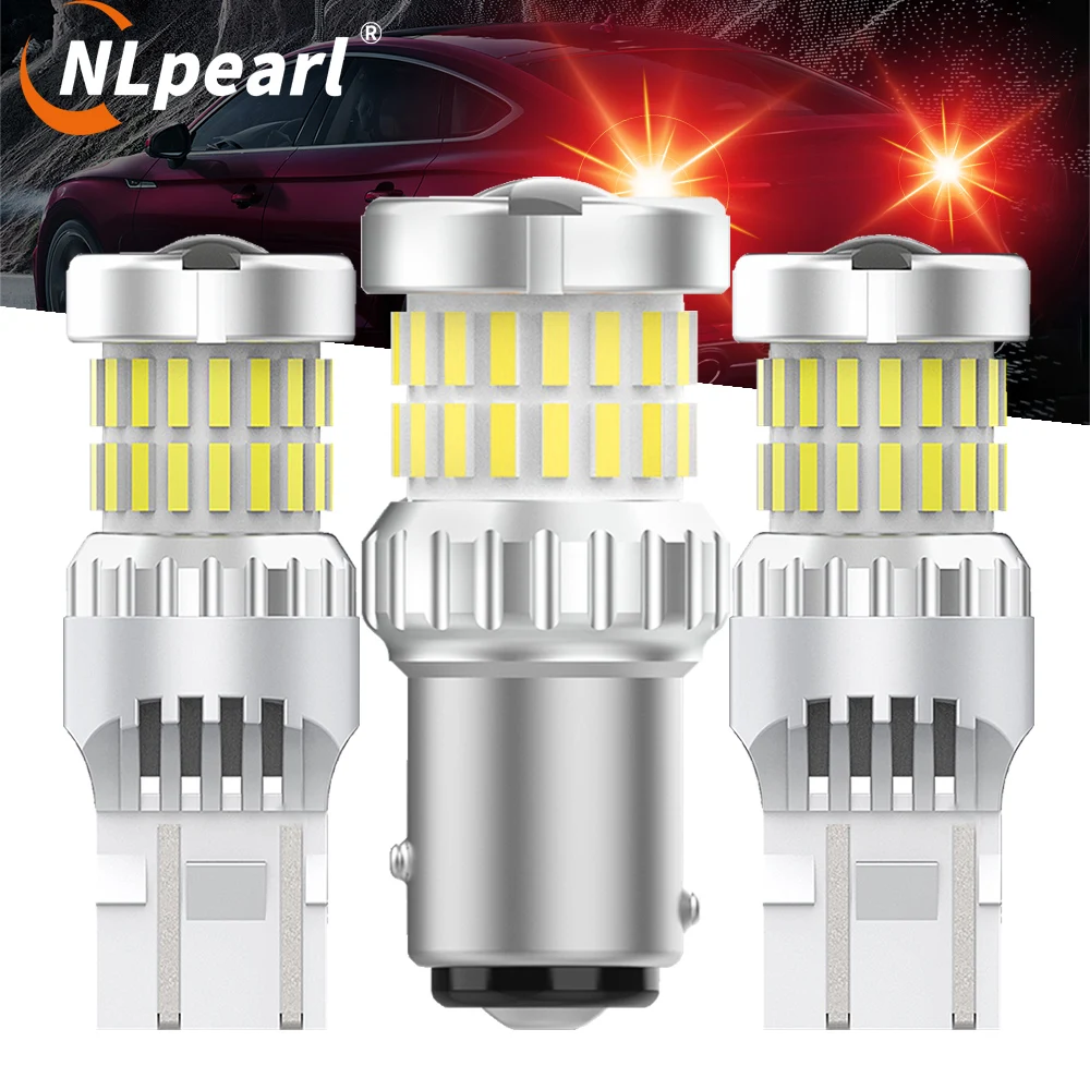 

Фонари поворотники NLpearl, 1 шт., модель P21W светодиодный Canbus 1157 1156 BAU15S PY21W BA15S T20 7443 W21/5W T25