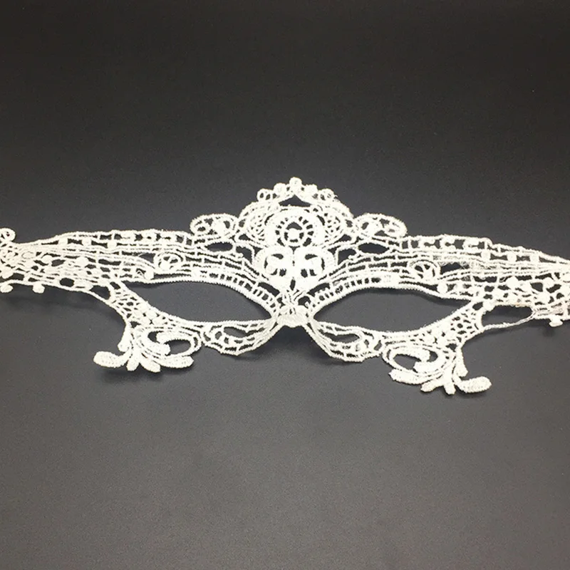Белая кружевная маска на половину лица женские сексуальные маски лисьего глаза