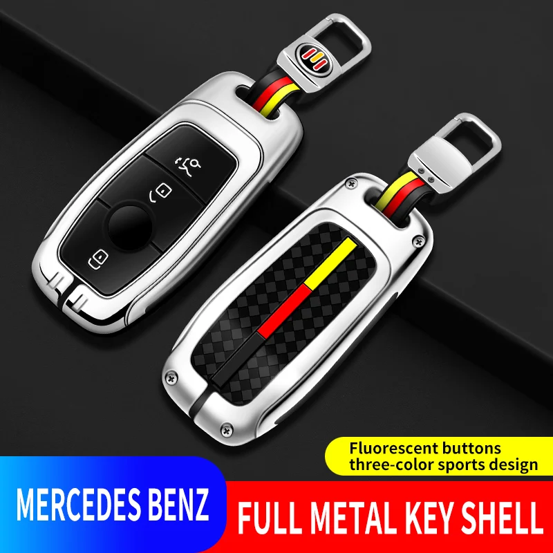

Автомобильный чехол для ключа с дистанционным управлением для Mercedes Benz A C E S G класса GLC CLE CLA W177 W205 W213 W222 X167 AMG, автомобильный защитный держатель