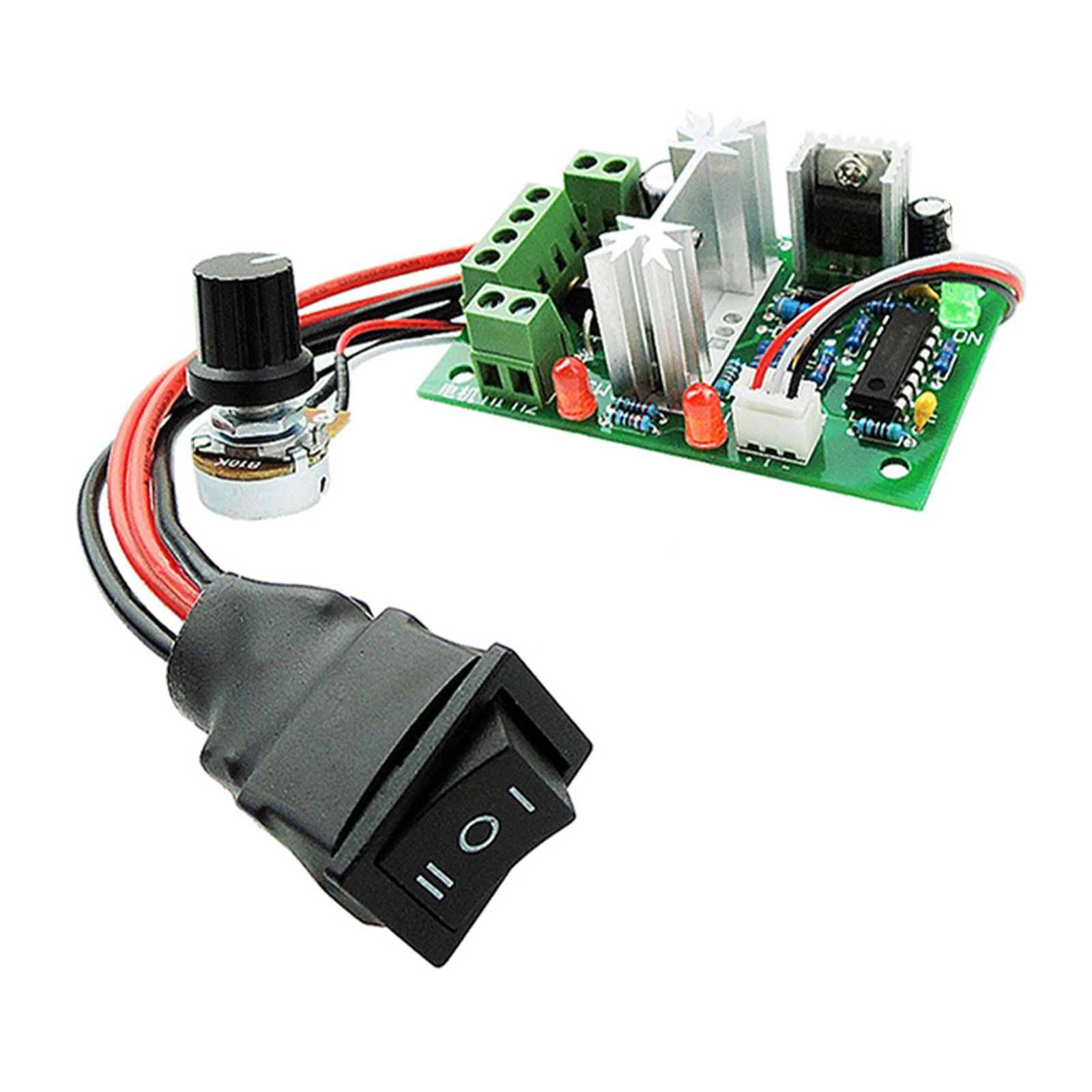 

Reliable Motor Speed Controller Potentiometer for Speed Adjustment 1200W Extreme Power Easy Installation Black Color