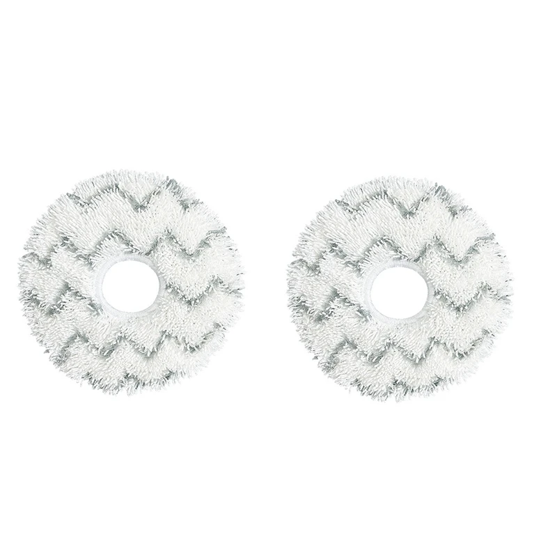 

2Pcs Replacement Accessories Wave Pattern Mop Cloth Pads For Ecovacs Deebot X1 Omni Turbo Robot Vacuum Cleaner Parts