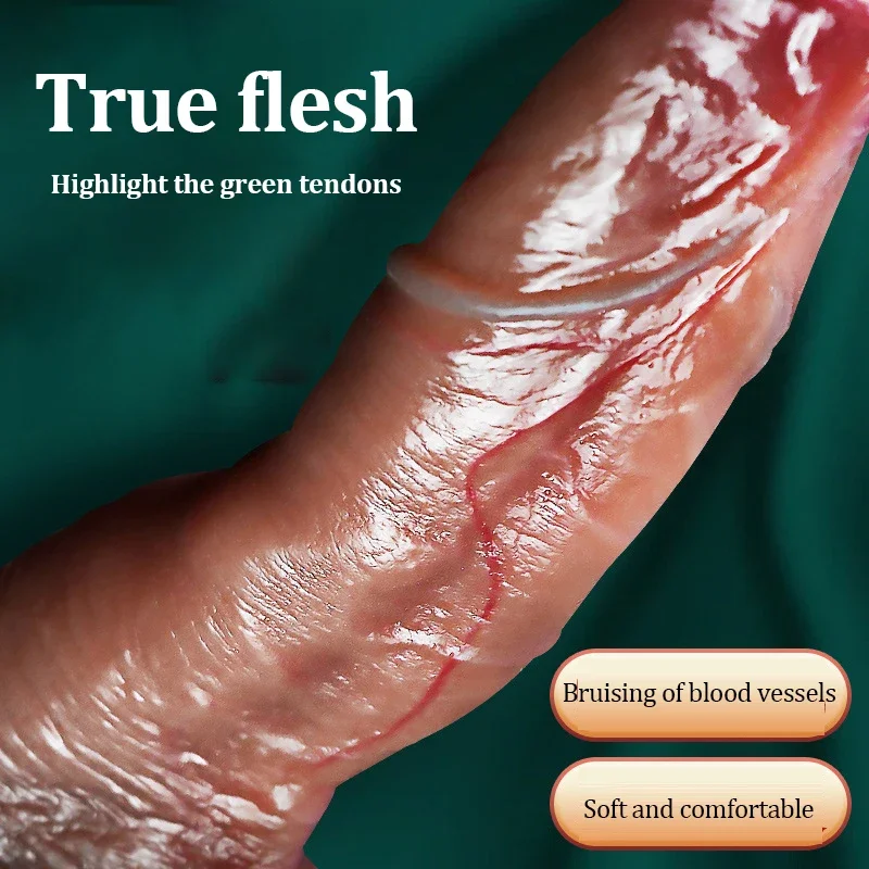 реалистичный фаллоимитатор xxl силикагель большой член игрушки для женщин