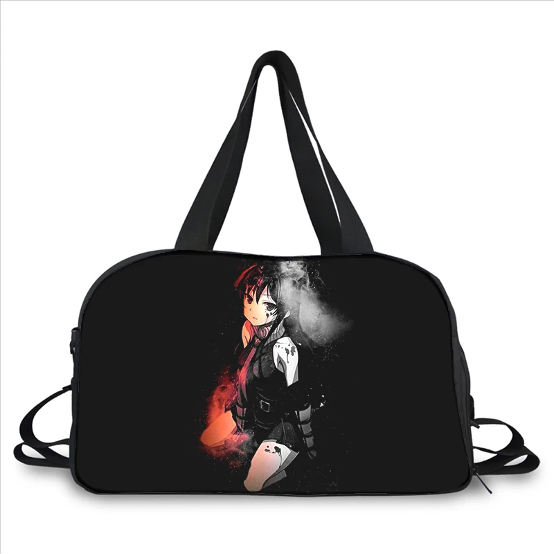 Anime Akame Ga Kill 3D printing fashion trend portable large capacity multi-function messenger bag travel bag