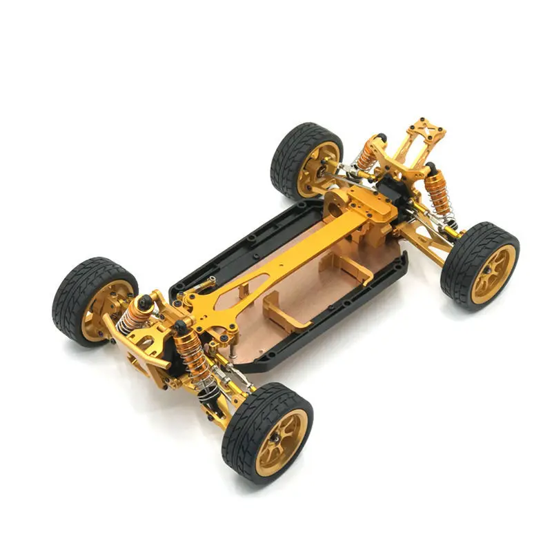 

Запчасти WLtoys для радиоуправляемых машинок 124017 124019, модернизированные металлические аксессуары, модификационные детали, нелегкие модифика...