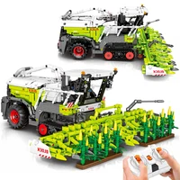 2023pcs high tech expert mechanical farm tractor car model building blocks city engineering vehicle bricks toys kids adult gifts