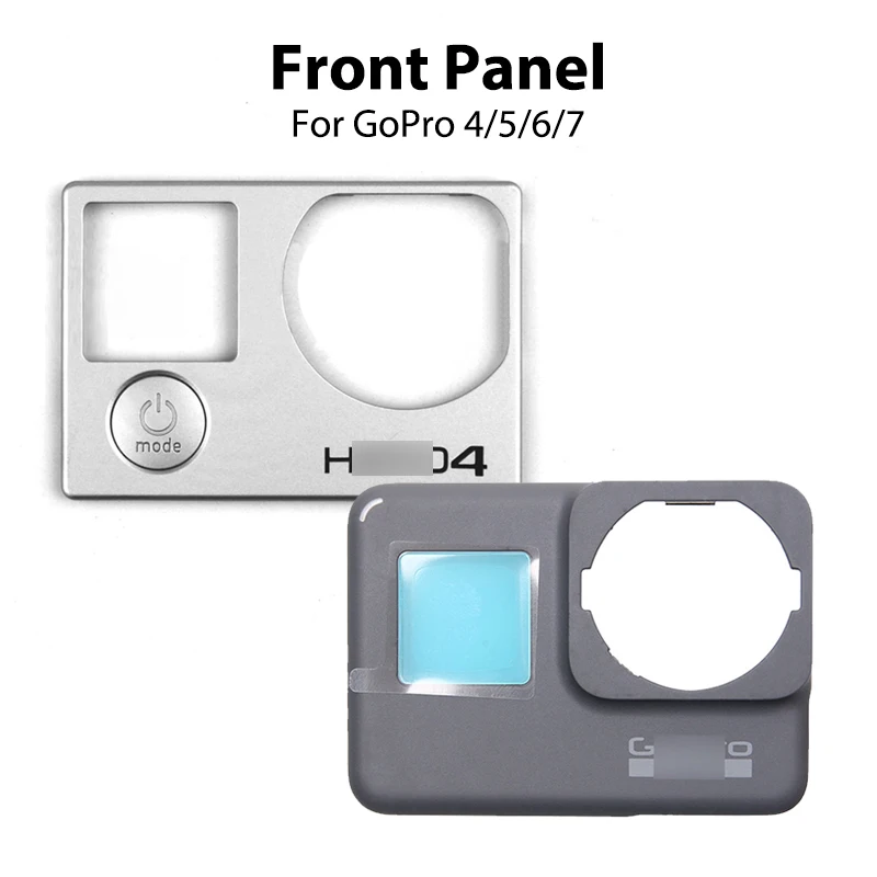 

Передняя панель для GoPro Hero 4/5/6/7 такая же качество, как и оригинальная фотопанель с кнопкой питания