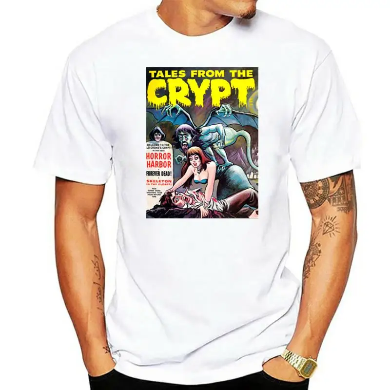 

New Tales From The Crypt Horror Harbor Comic Book Tv Men'S T-Shirt Size S-2Xl Popular Tagless Tee Shirt