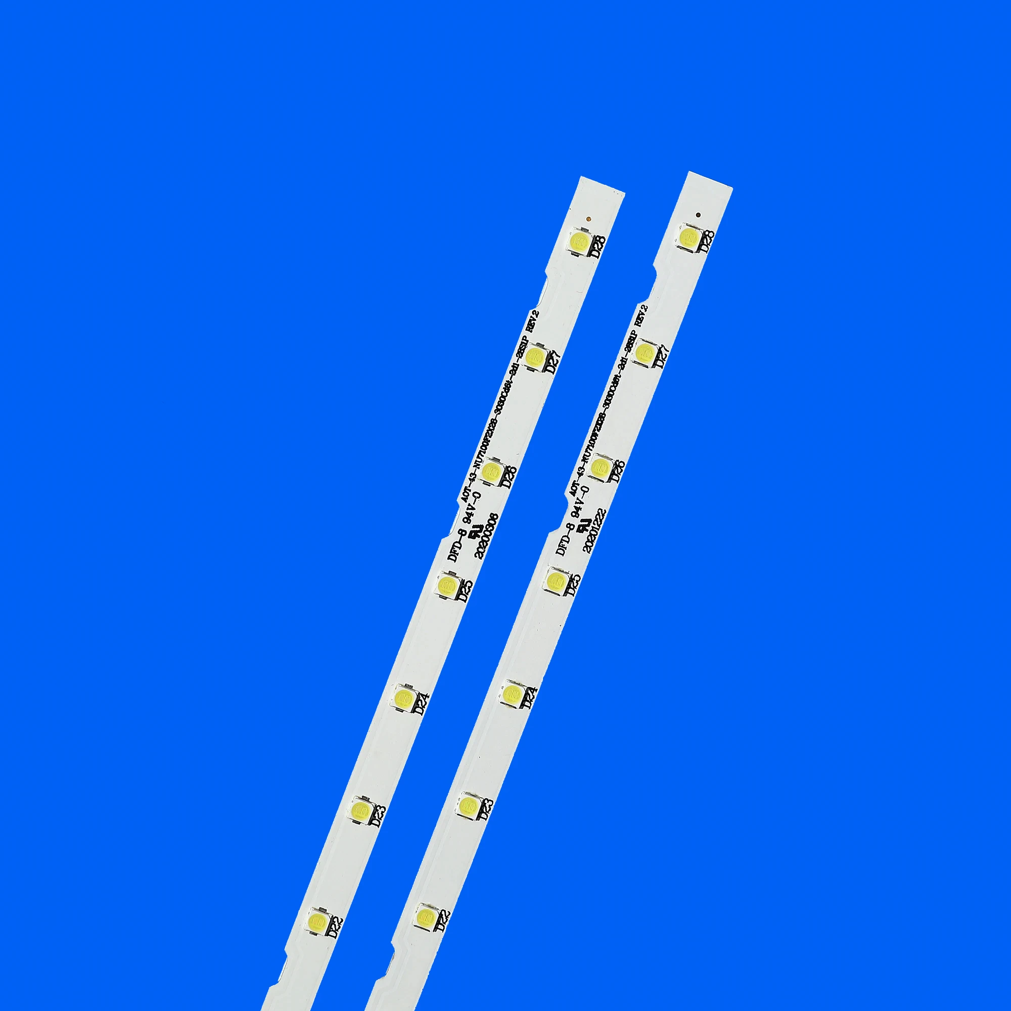 Светодиодная лента подсветки для UE43NU7095U UE43NU7120K UE43NU7190S UE43NU7440S UE43NU7455U UE43RU7200U UE43NU7462U