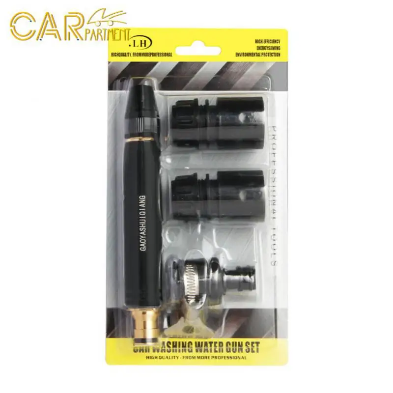 

Adjustable Car Wash Lawn Garden Sprinkler Car Wash Sprinkler Connector Leak-proof Universal Spray Nozzle Water Gun Manual