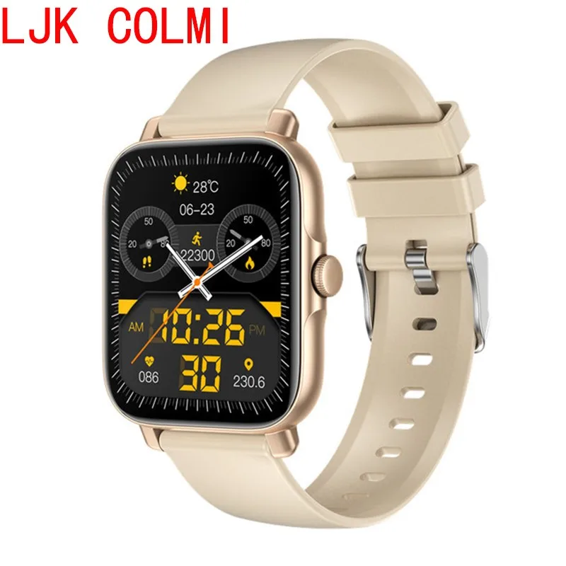 

LJK COLMI 2022 Bluetooth Answer Call Smartwatch Men Smart Watch Women DIY Dial Sleep Tracker for Android iOS Phone PK P8 Max