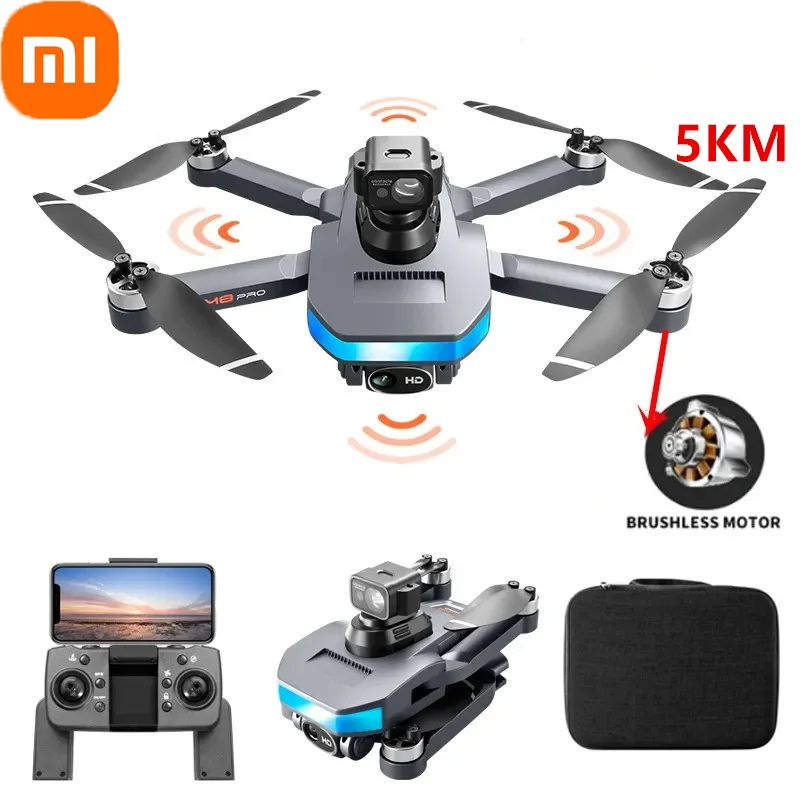 

Xiaomi M8 Pro Drone GPS Professional With Camera 5G WIFI 360 Obstacle Avoidance FPV Brushless Motor RC Quadcopter Mini Dron 5KM