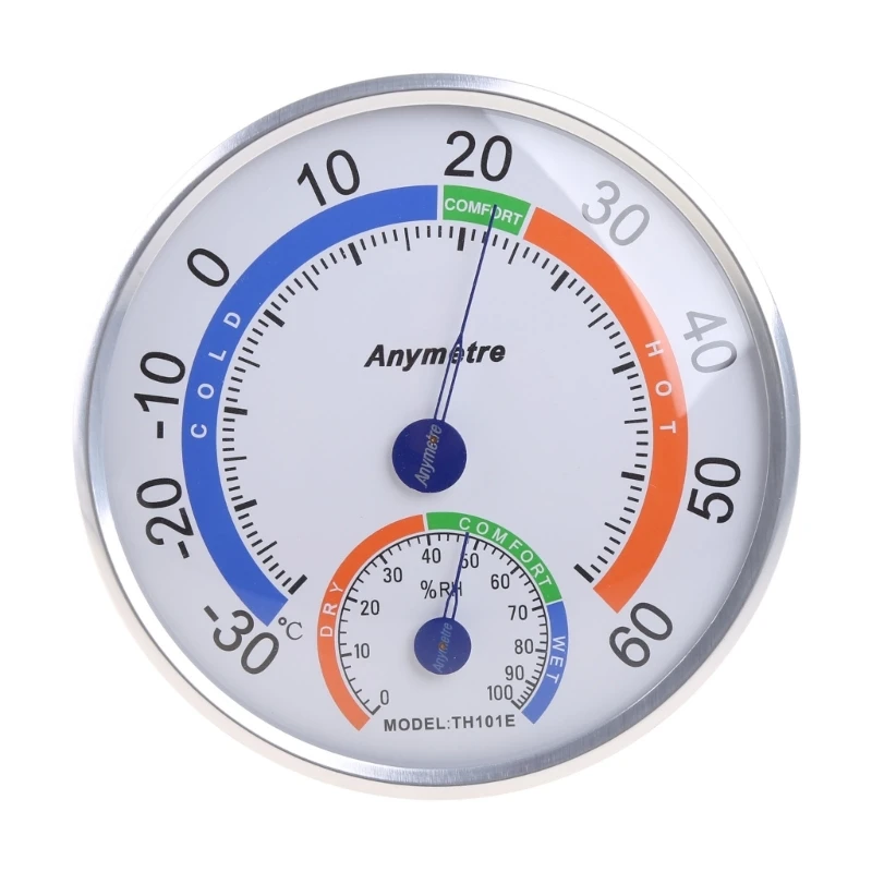 

Indoor Outdoor Wet Hygrometer Humidity Home Thermometer Temp Temperature Meter