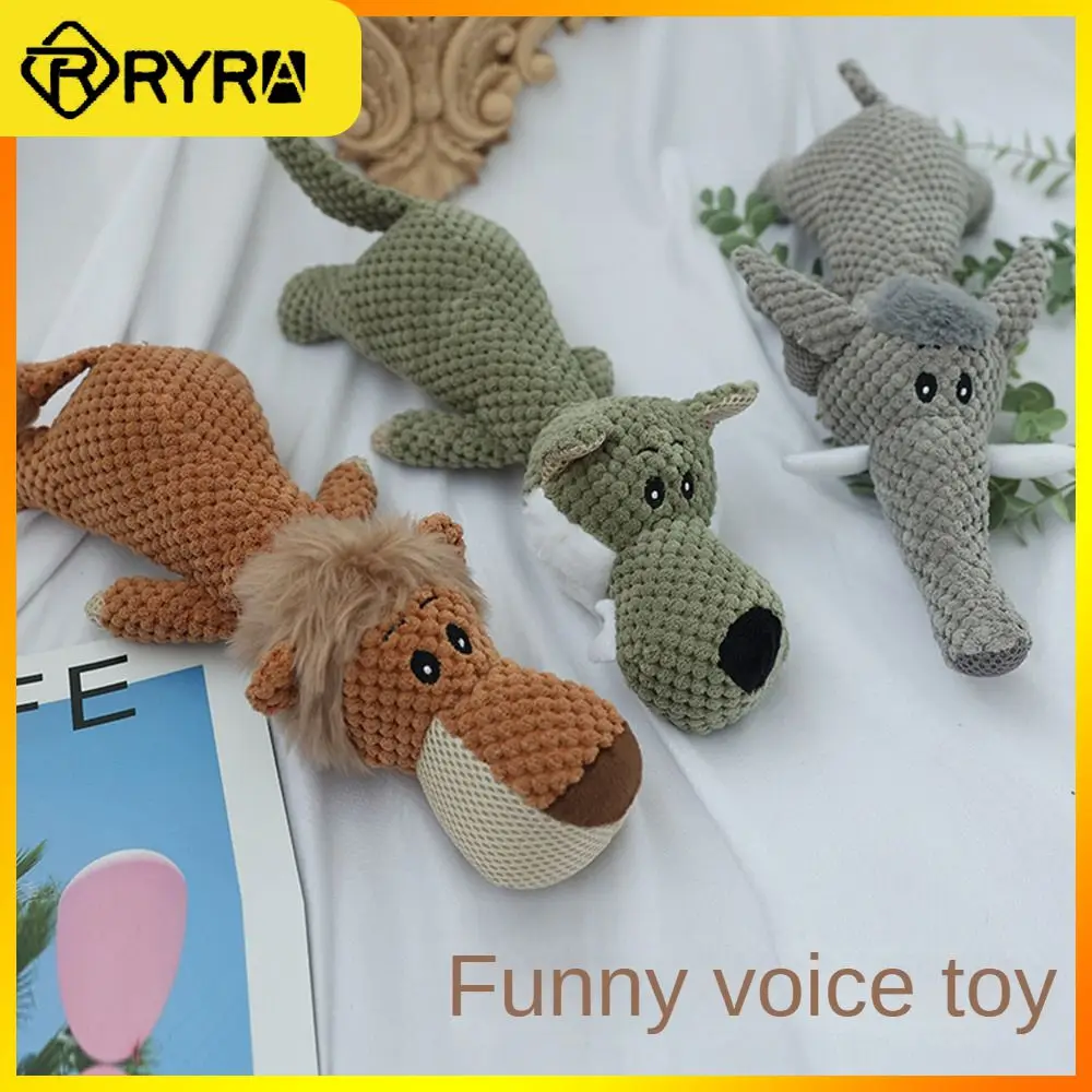 

Soft And Palatable Training Pet Products Enhance Emotions New Cartoon Animal Squeaking Dog Toys Fashionable And Comfortable