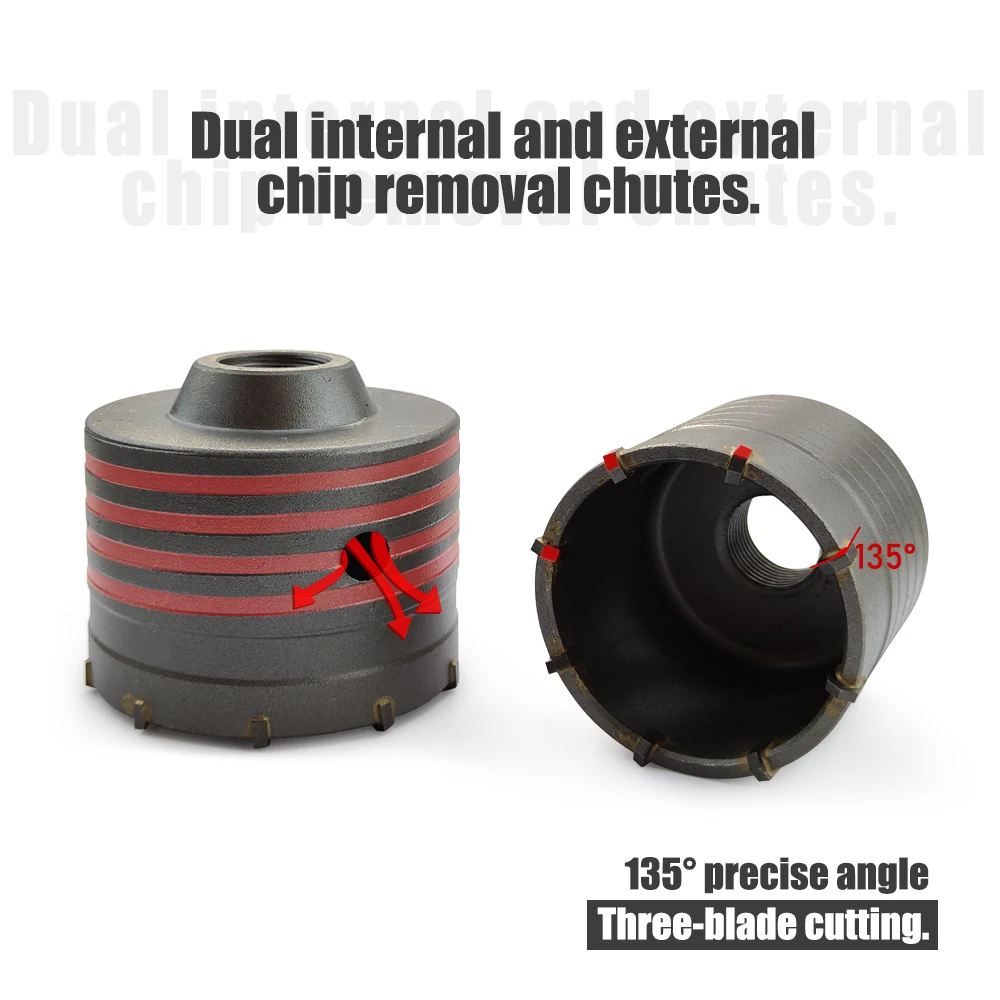 4 шт. набор быстрорежущих сверл для дрели SDS Plus 55 65 75 мм