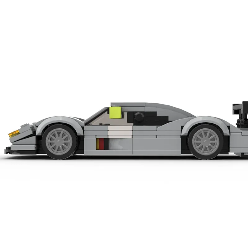Фото Moc строительные кирпичи Чемпион скоростных автомобилей модель супер спортивный автомобиль модульные блоки подарки игрушки для детей DIY наборы для сборки №2
