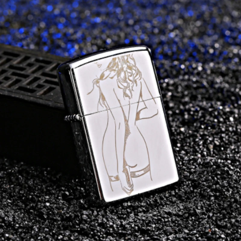 

fosco 라이터 зажигалка матовый isqueiro frosted lighter metal kerosene