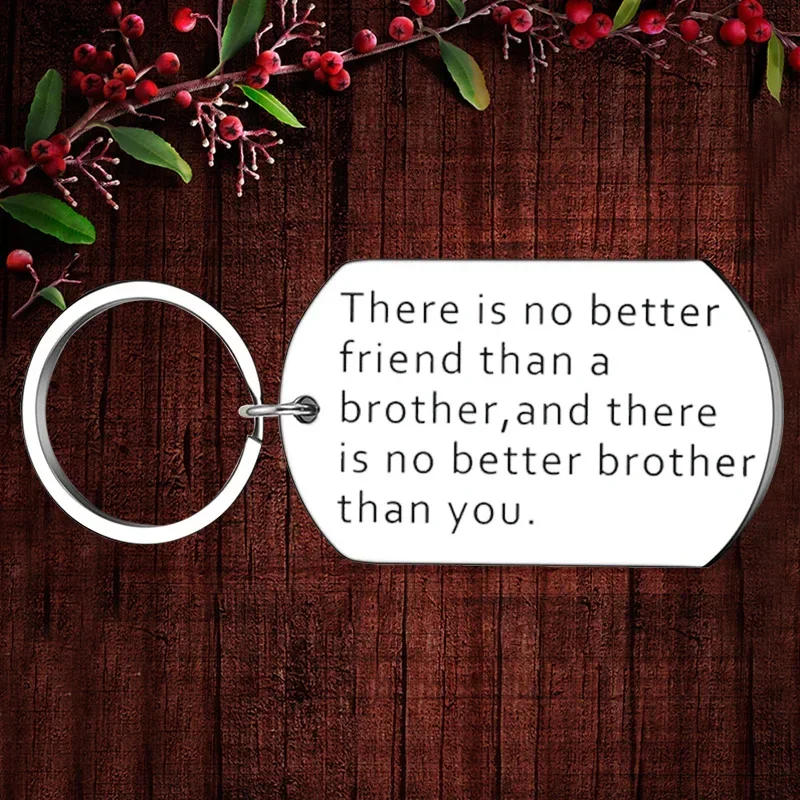 Очаровательный подарок для брата брелок-подвеска сестры дня рождения юбилея