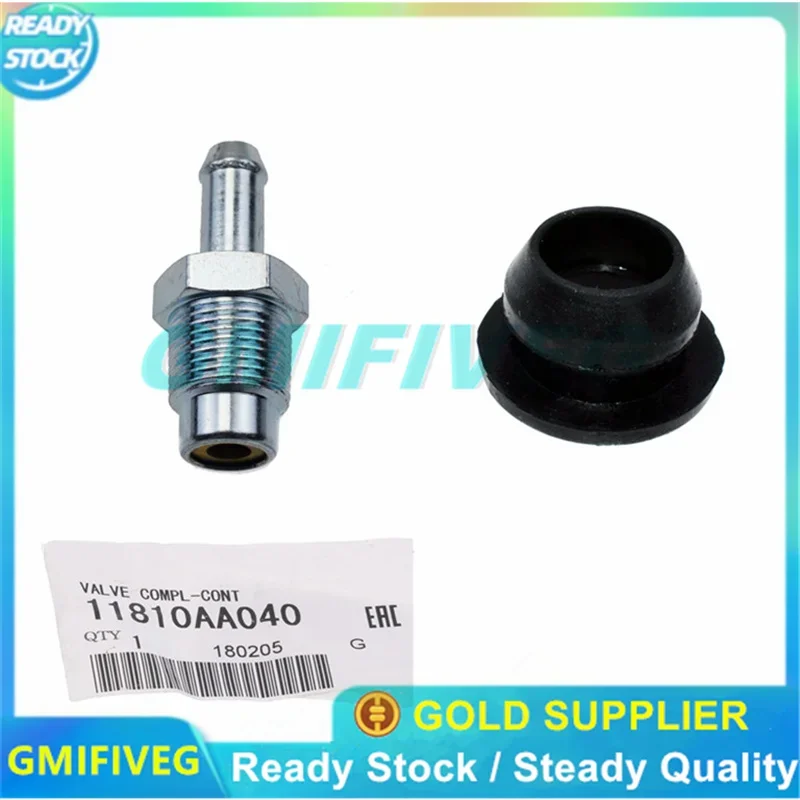 Втулка клапана PCV 11810-AA040 90480-18001 для Subaru 2.5L H4 Impreza WRX STI GT 03-16 Forester XT Baja 03-08Legacy Outback 02-09