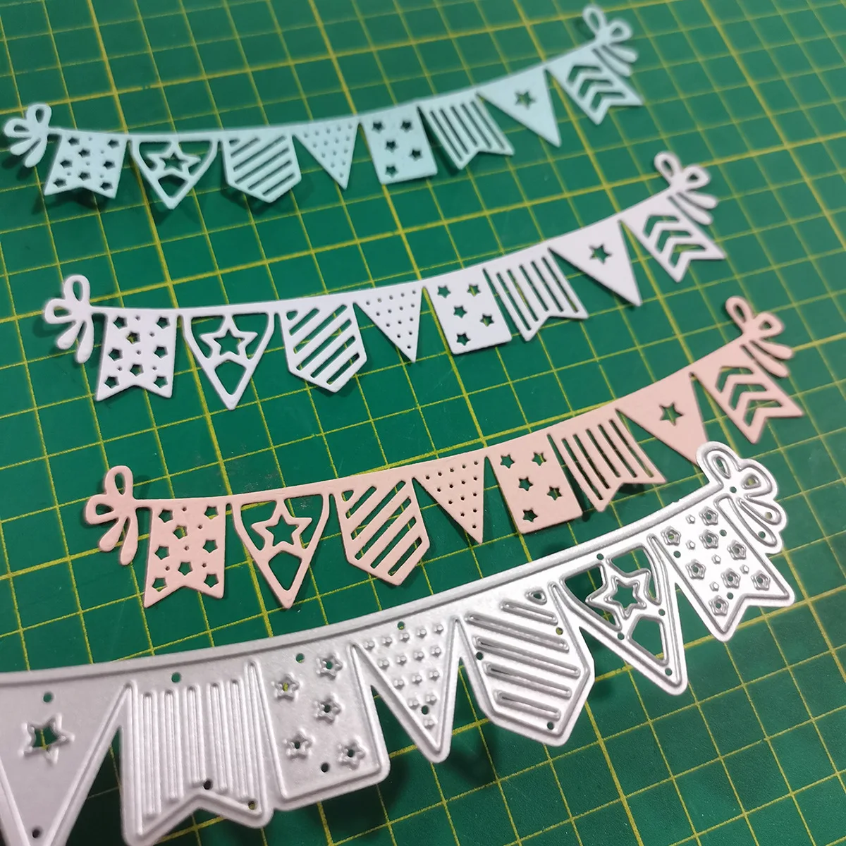 

New Banner Ribbon decoration DIY Craft Metal Cutting Die Scrapbook Embossed Paper Card Album Craft Template Stencil Dies