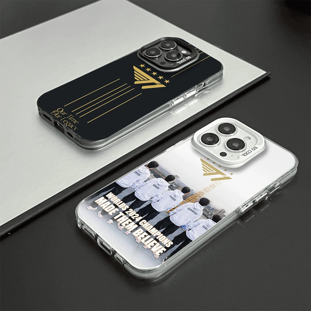 Чехол для телефона Faker L-LOL SKT T1 Championship Skin Samsung S24 23 22 ULTRA A34 33 32 20S 5G 4G Laser Cover