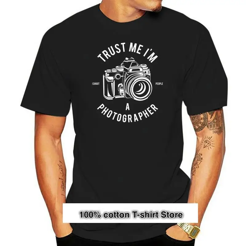 

Camiseta персонализируемый de Trust Me, я фотограф, унисекс