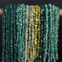natural stone chips bead 5 8mm turqupises malachite quartzs irregular gravel beads for diy bohemia jewelry making accessories