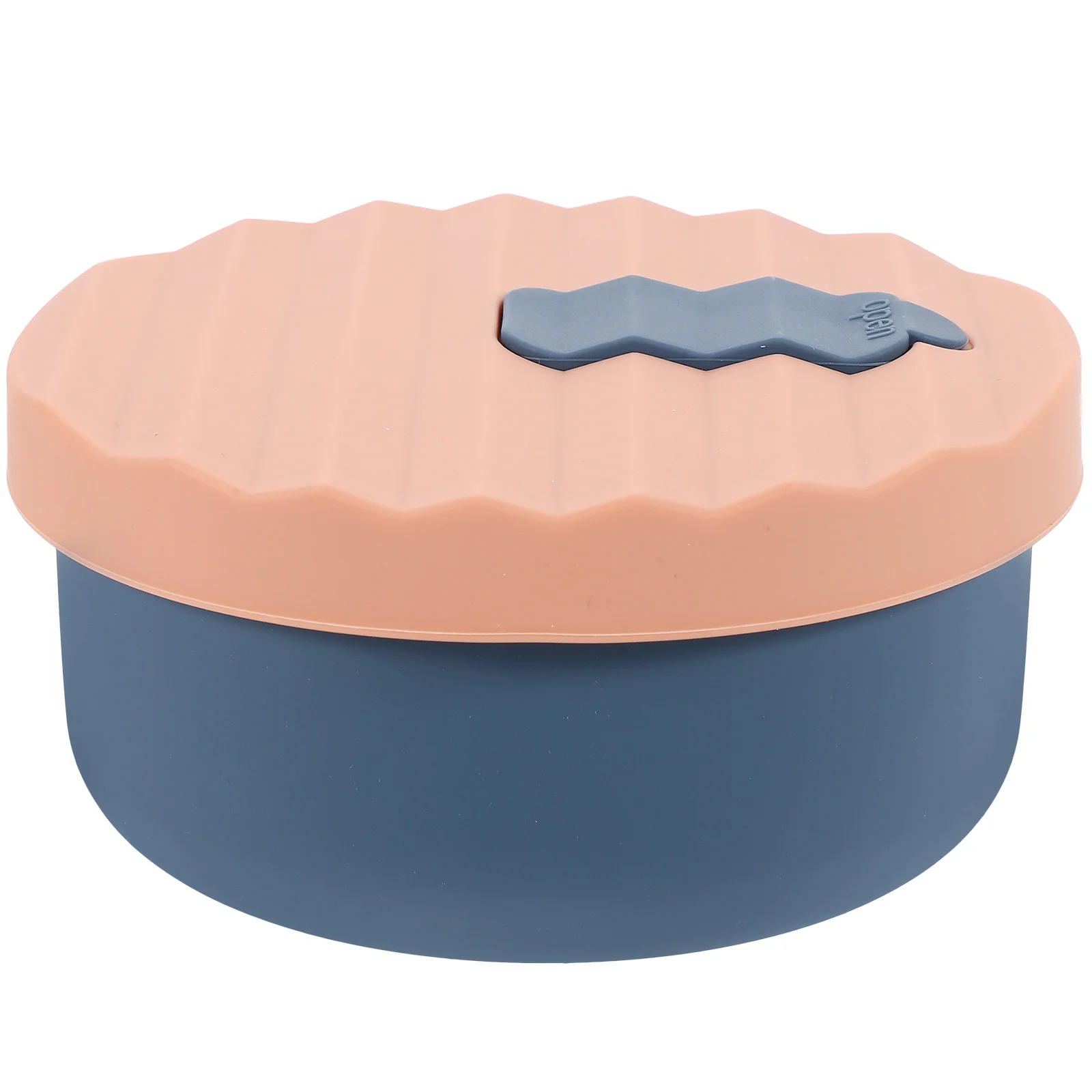 

Портативный контейнер для мыла и туалета, посуда из силикагеля для путешествий, подходит для детей